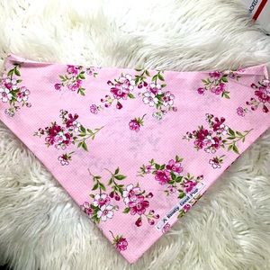 🐶 4 for $16 PINK POLKA DOT FLOWERS Dog Bandana